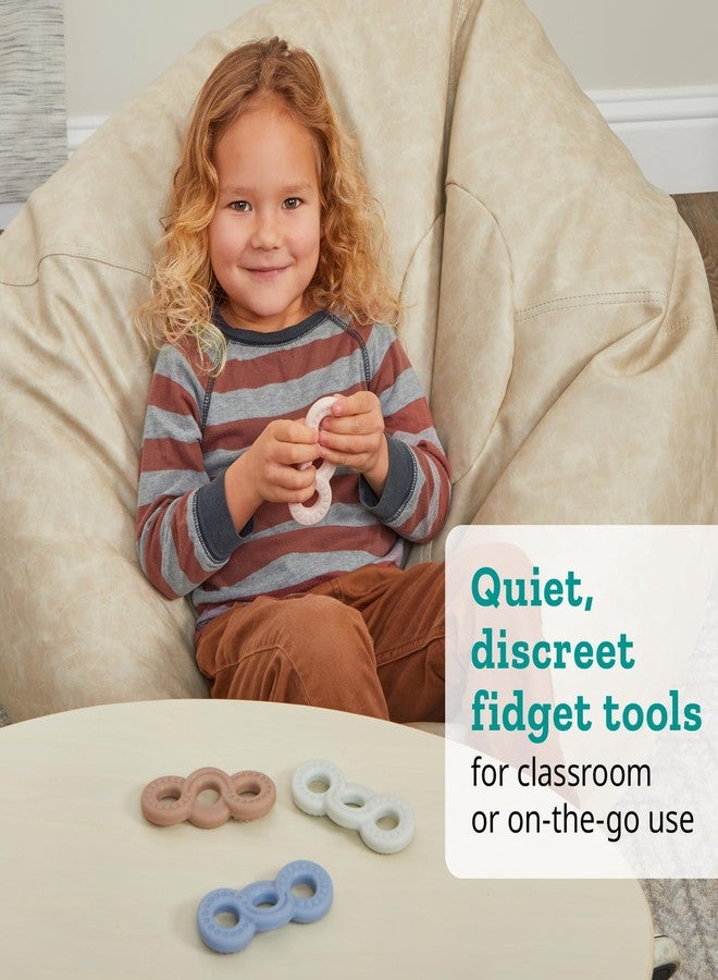 ريلي جود ستاف مجموعة حلقات إنفينيتي ثلاثية اللمسية من ريلي جود ستاف - 4 قطع - Image 3